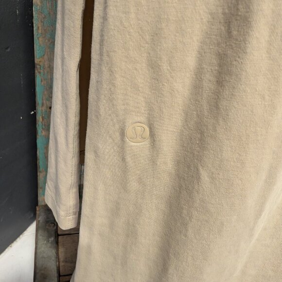 Size 4 Lululemon Beige All Yours Tank Maxi Dress - Picture 6 of 6